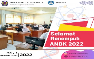 Penyelenggaraan ANBK di SMAN 2 Yogyakarta