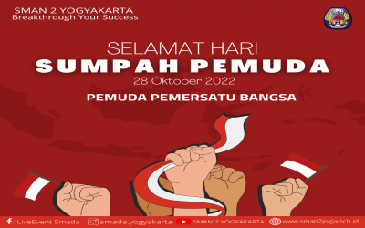 Upacara Memperingati Hari Sumpah Pemuda dan Pelantikan OSIS Periode 2022/2023